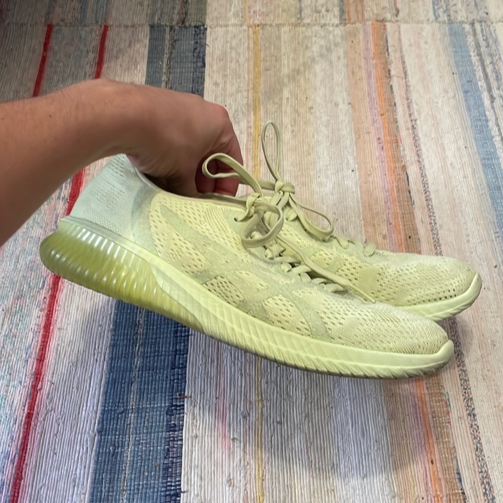 ASICS Neon Yellow Gel Kenuns T888n’s